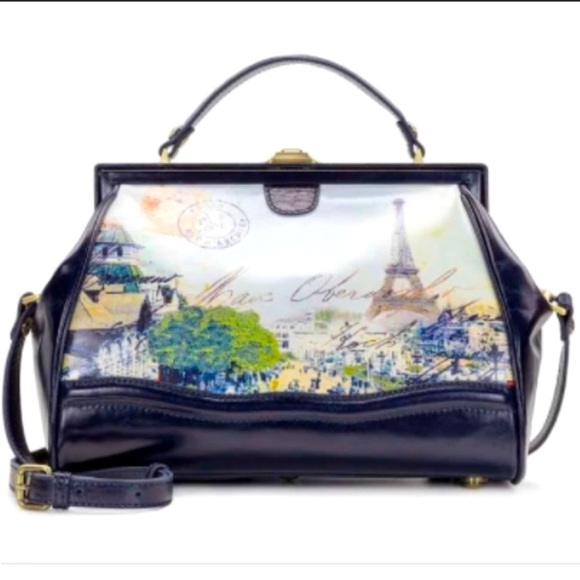 NWT Limited edition Patricia Nash Discovery Brianza Paris
Postcard Satchel #258 - Picture 1 of 16
